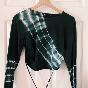 ASOS Backless Tie-Dye Crop